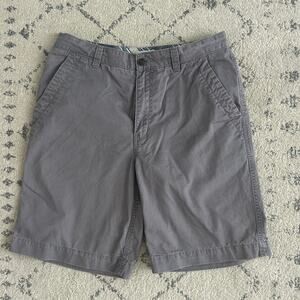 Bob Timberlake Grey Chino shorts size 34 100% cotton utility normcore summer